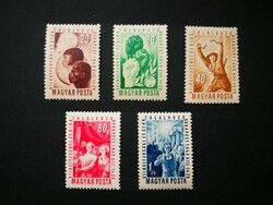 Magyarország 1949 VIT ** 20 f saroktörés L