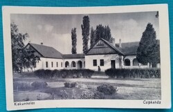 Kiskunhalas, Csipkeház, 1956, postatiszta képeslap