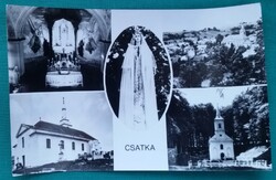 Csatka, Az imádkozó Szent Szűz búcsújáróhelye, 1979, postatiszta képeslap