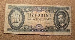 Papír 10 Forintos 1962