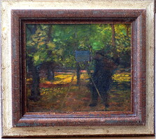 Ismeretlen festő: 20-ik század első fele Számlával