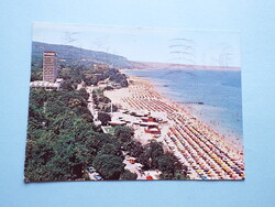 Képeslap (5) - Bulgária - Várna - Slatni Pjasazi (Aranyhomok) 1980-as évek