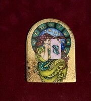 Faragó Miklós  ,Hollóházi porcelán kép