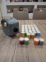 Retró Diavetítő 36db Filmel.