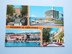 Képeslap (5) - Jugoszlávia (Horvátország) - Crikvenica mozaik 1960-as évek