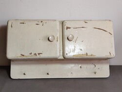 Retró  vintage fa orvosi fali szekrény ALKUDHATÓ