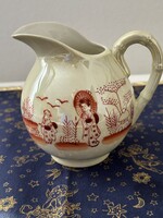 Japán Kutani stílusú tej kiöntő