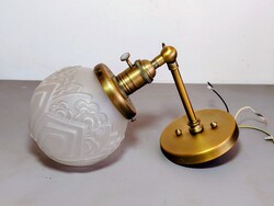 Árt Deco réz állítható falikar ALKUDHATÓ