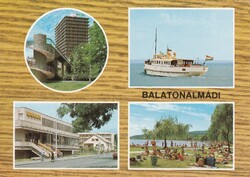 Ba - 1081  Modern Balatoni képek: BALATONALMÁDI (JT.-1634/802)