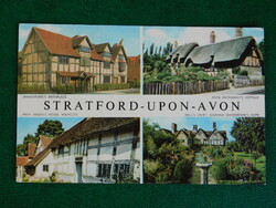 Képeslap - ahol Shakespeare született: - Stratford-upon-Avon
