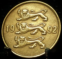 Észtország 20 sent, 1992 D07H5