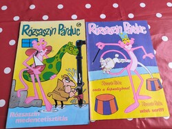 Rózsaszín Párduc 2 db képregény  eladó!