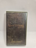 A A GYŰRŰK URA, A GYŰRŰ SZÖVETSÉGE bővített változat - VHS FILM !!!  eredeti számlájával!