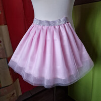 ESKÜVŐ ASZ40 – 3 rétegű fehér midi tüll szoknya - több színben