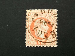 Magyarország 1867 Könyvnyomat 5 kr. Rózsahegy, Gudlin 100 I