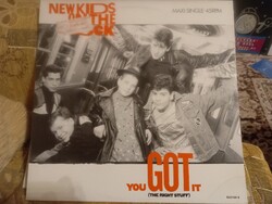 NEW KIDS ON THE BLOCK.- YOU GOT IT.  12' MAXI SINGLE. 1988.