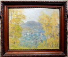 Tóth Menyhért: "Zsűrizett" Korai munkája  Garantáltan eredeti Számlával