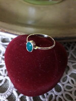 Arany gyűrű smaragddal