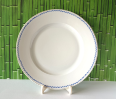 ANTIK HAAS & CZJZEK PORCELÁN NAGY KEREK KÍNÁLÓ TÁL- KOSSUCH JÁNOS BUDAPEST KERESKEDŐ JELZÉSSEL