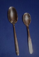 Lufthansa and Malev Airlines tea spoon. Great collectors item 2 pieces in total