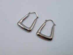 K185 9 karát fehér arany fülbevaló