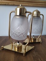 Asztali, hangulat lámpa - art deco jelleggel