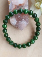 Top minőségű Króm-diopszid karkötő 8 mm-es szemekből