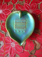 Zsolnay ritka eozin levél