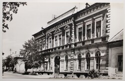 Képeslap, Tiszaföldvár, Állami gimnázium 1968