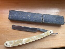Solingen borotva straight razor 1940-50-es évek