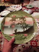 Körmöcbányai 27 cm falitányér Gyűjteményből 8.