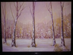 Szabó László (1972-) Téli táj.