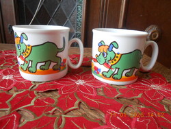 Zsolnay kutyás gyerek bögre I