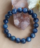 Top minőségű Kianit karkötő 10,5 mm-es szemekből