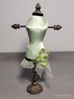 Mini dekoratív próbababa, ékszertartó ALKUDHATÓ