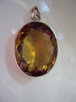 Ezüst ametrin medál