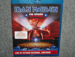 IRON MAIDEN EN VIVO Blu-Ray ÚJ gyári bontatlan