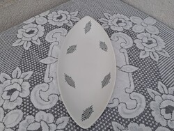 Ritka nagyméretű Drasche csónak tál