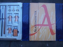 Kalligráfiai készlet A kalligráfia elsajátítását segítő technikák