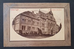 Temesvár Állami felsőbb leányiskola 1912 képeslap