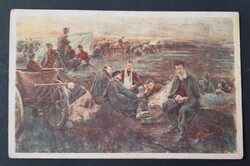 Petőfi a Szabadsághoz a Magyar pedagógusok szabad szakszervezete képeslap