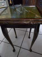 3 részes Mahagóni asztalfészek Queen Anne stílusú lábakkal