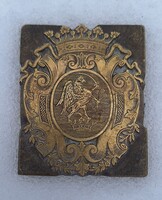 Esterházy cimer levélnehezék nyomóforma pecsétnyomó