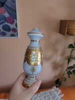 Bohémia üveg cseh opalin 22 cm