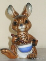 GOEBEL NAGYMÉRETŰ RÉGI RITKA DOBOLÓS NYUSZI.