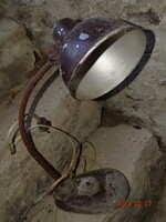 RETRO LOFT IRÓ ASZTALI IRODAI MŰHELY LÁMPA 1950 -60 KÖRÜL