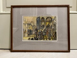 Batthyány Gyula litográfia