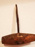 Régi kézi fúró, cigányfúró - Antik szerszám