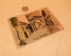 Porcelán képeslap RIMINI.