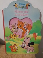 Disney Minnie bébi az erdőben mesekönyv 1992